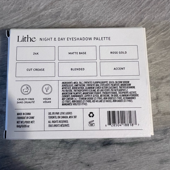 Lithe Night & Day Eyeshadow Palette - Picture 5 of 5
